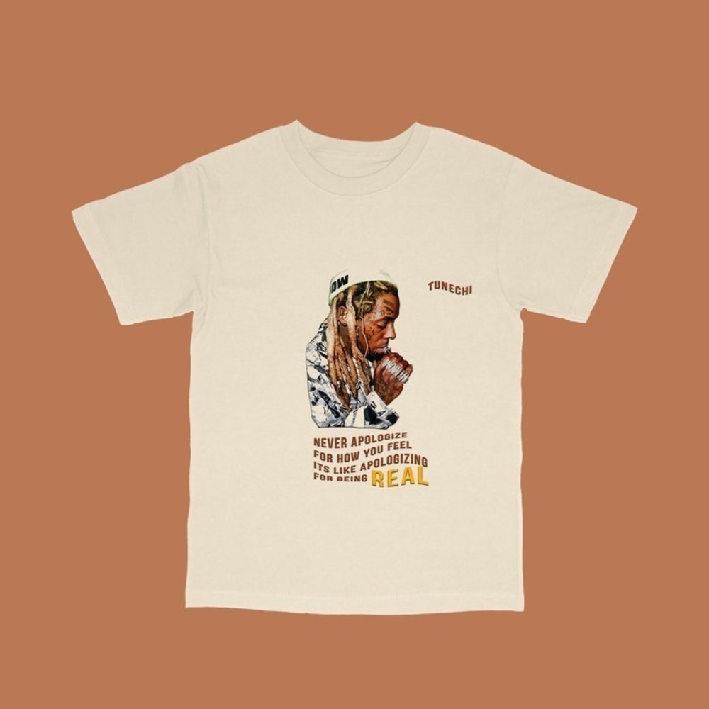 Lil Wayne Lil Tunechi Graphic T Shirt Design Motivational Quote Inspirational
